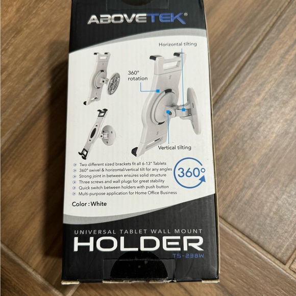 Universal Tablet Wall Mount Holder - Picture 5 of 8